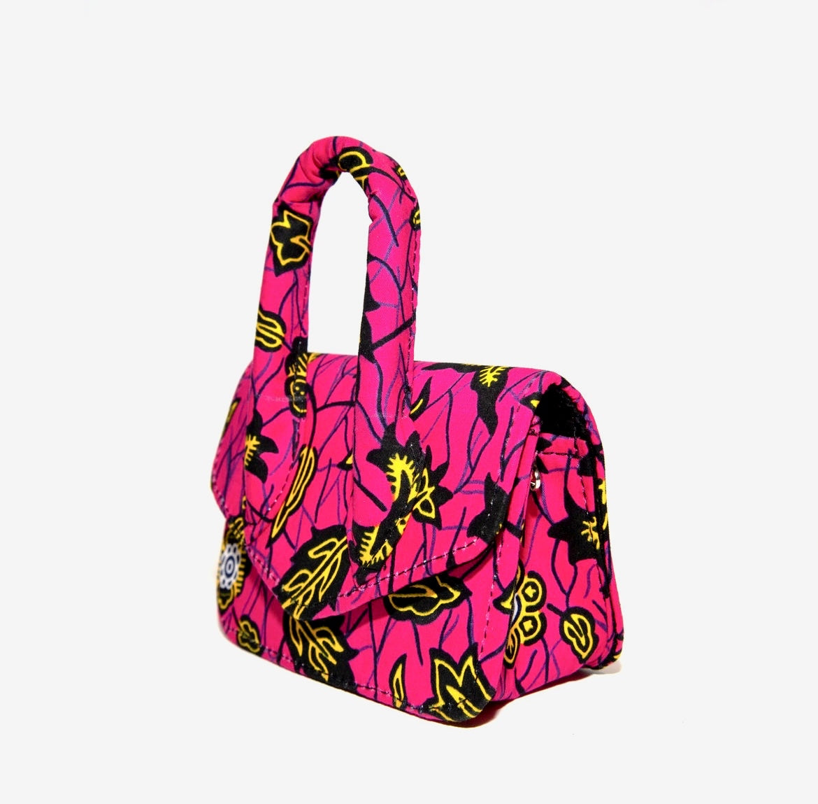 Kabuki Ruby African Print Mini Bag