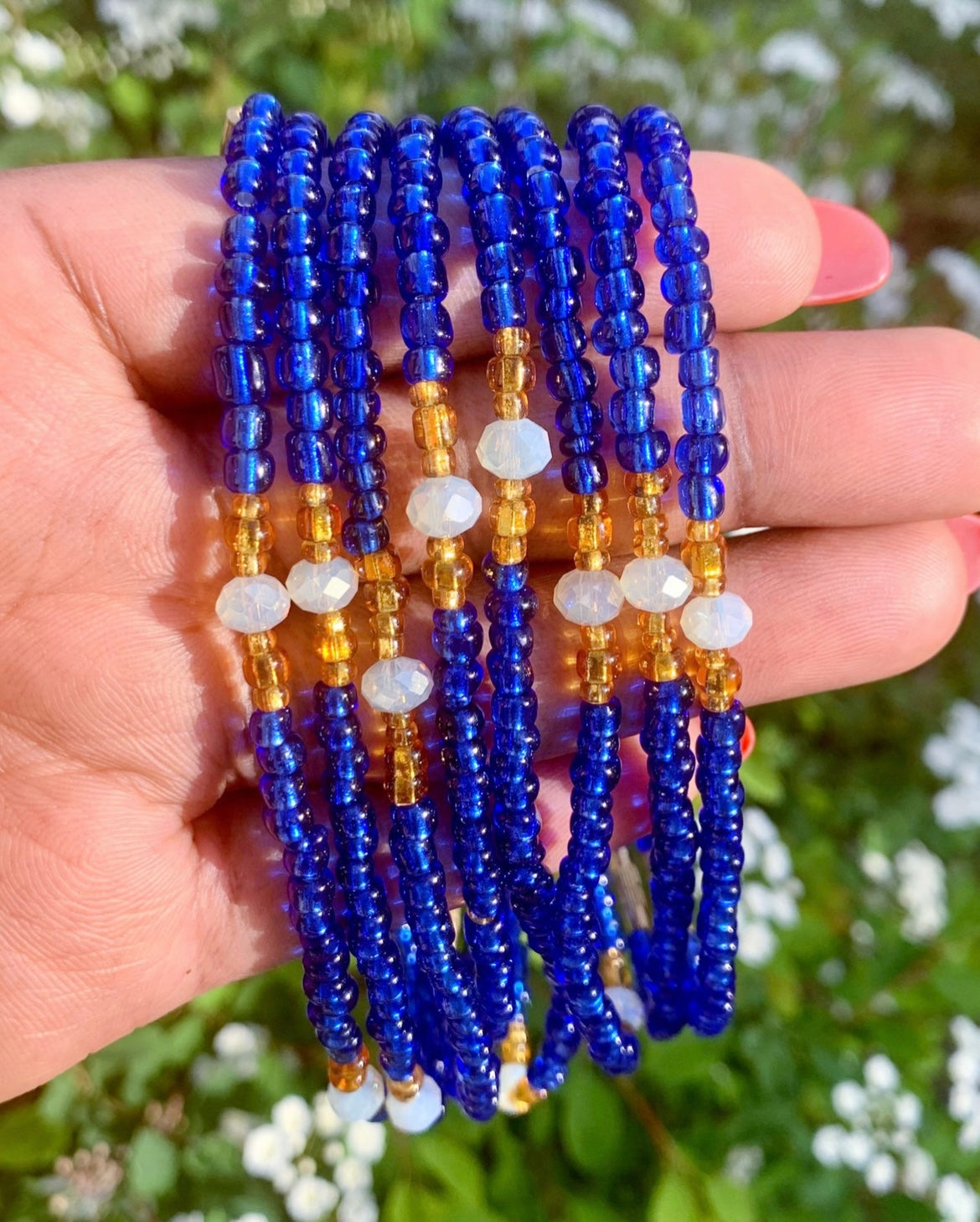 Dazzling Blue Anklet