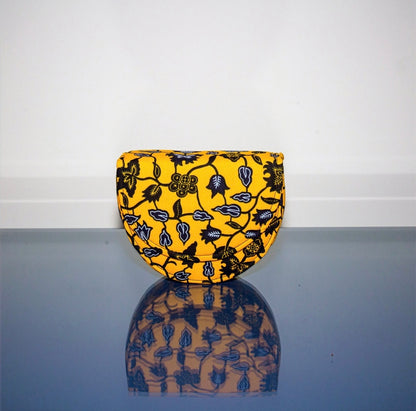 Kaki Tuscany African Print Bag