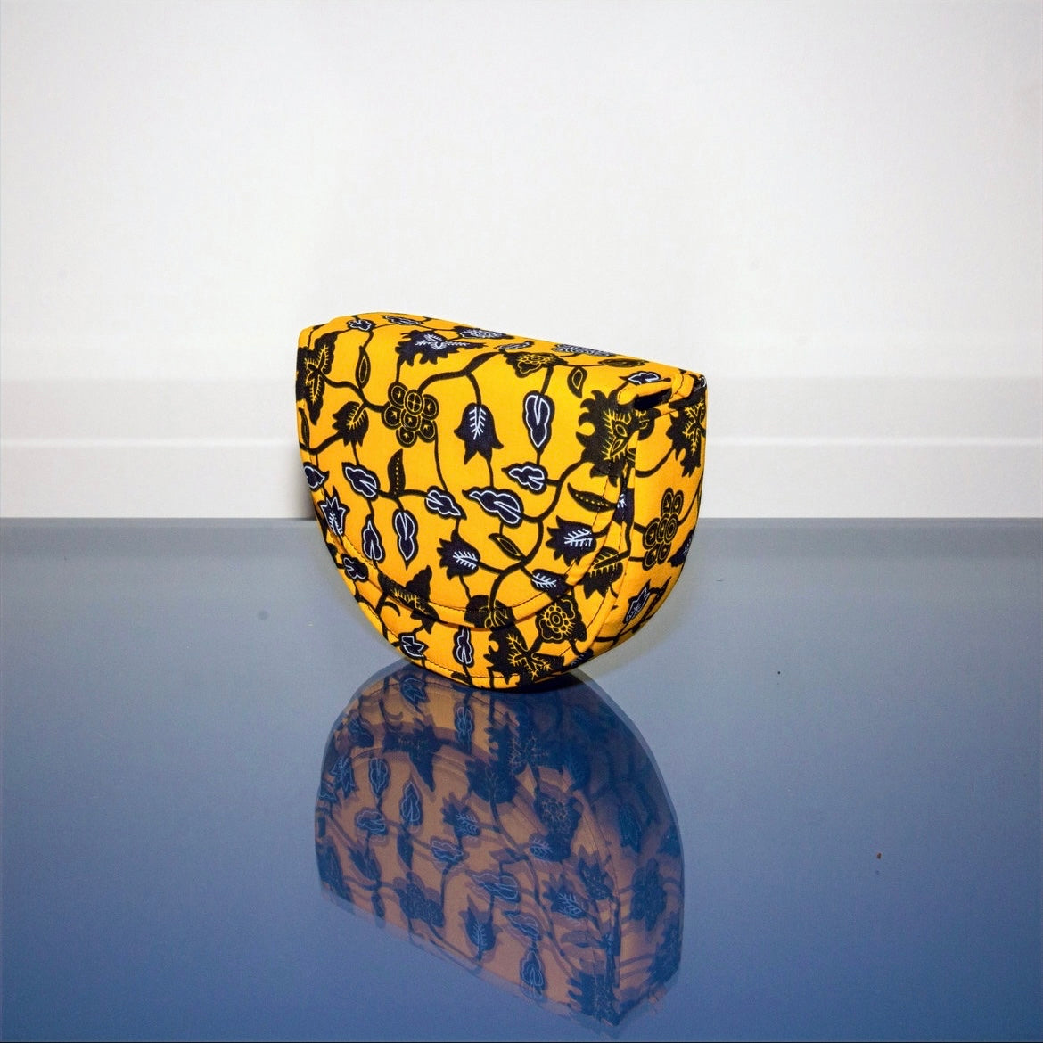 Kaki Tuscany African Print Bag
