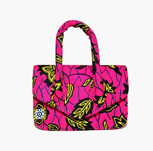 Kabuki Ruby African Print Mini Bag