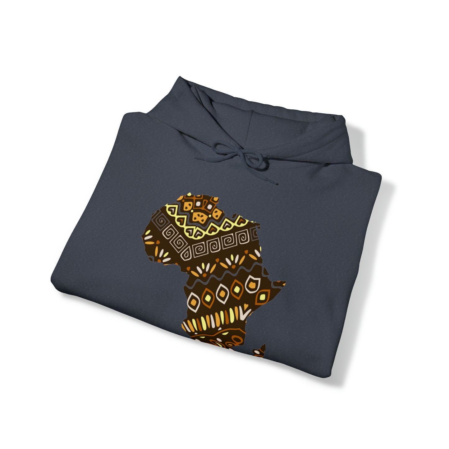 Sahara African Print Map Unisex Hoodie Sweatshirt