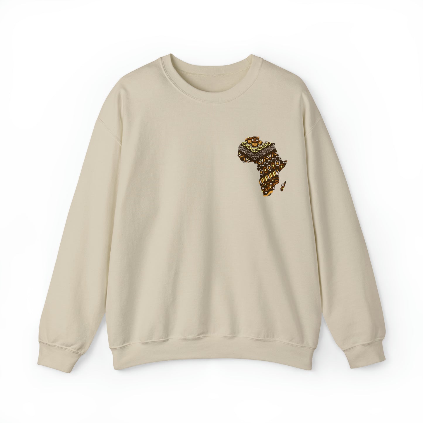 Sahara African Map Crest Unisex Sweatshirt