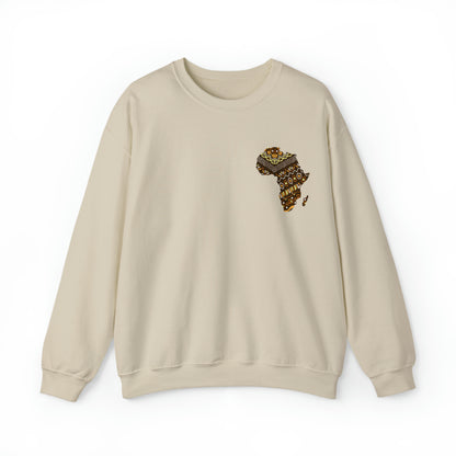 Sahara African Map Crest Unisex Sweatshirt
