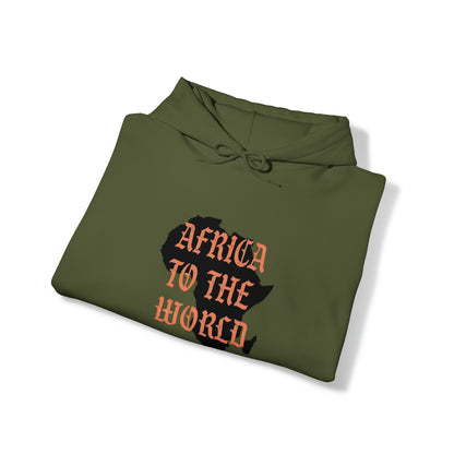 Africa To The World Unisex Hoodie Sweatshirt