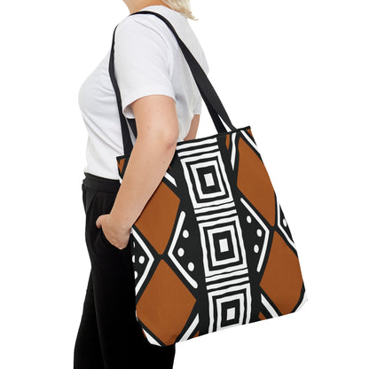 Kanko Mud Cloth Print Tote Bag