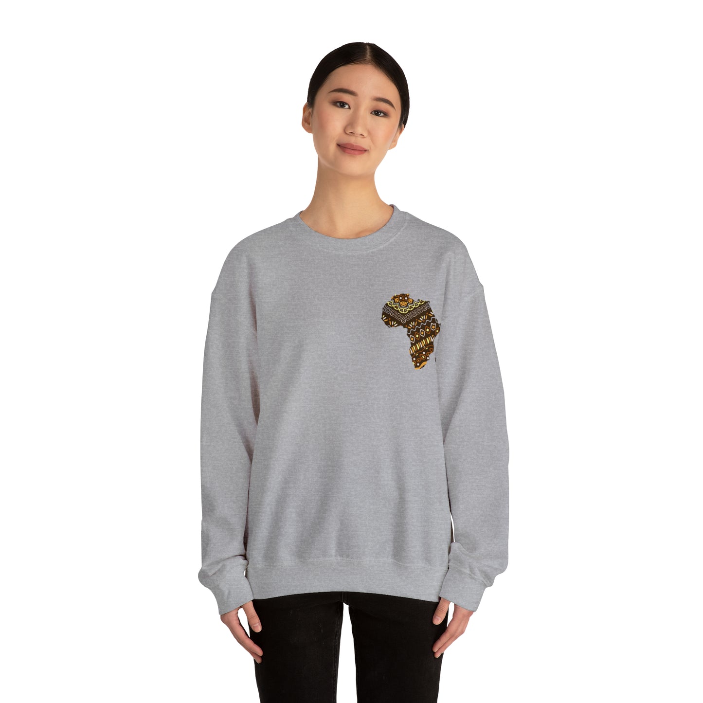 Sahara African Map Crest Unisex Sweatshirt