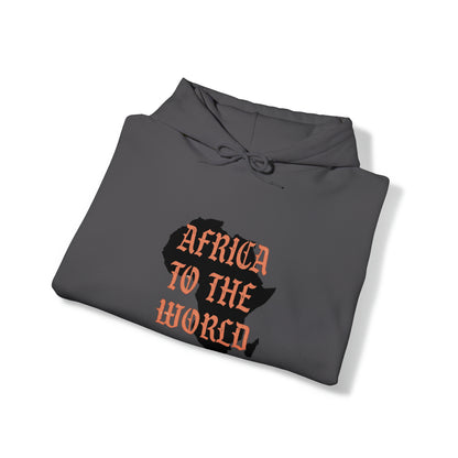 Africa To The World Unisex Hoodie Sweatshirt