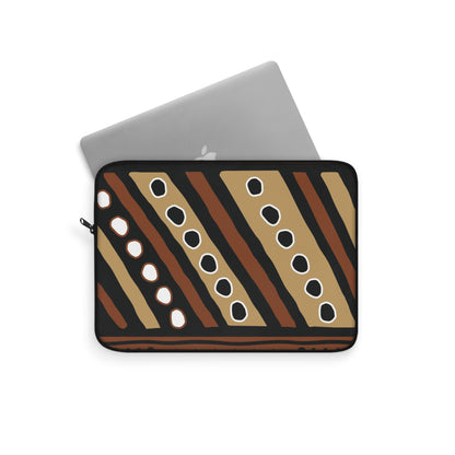 Bumi Mud Cloth Print Laptop Sleeve Bag