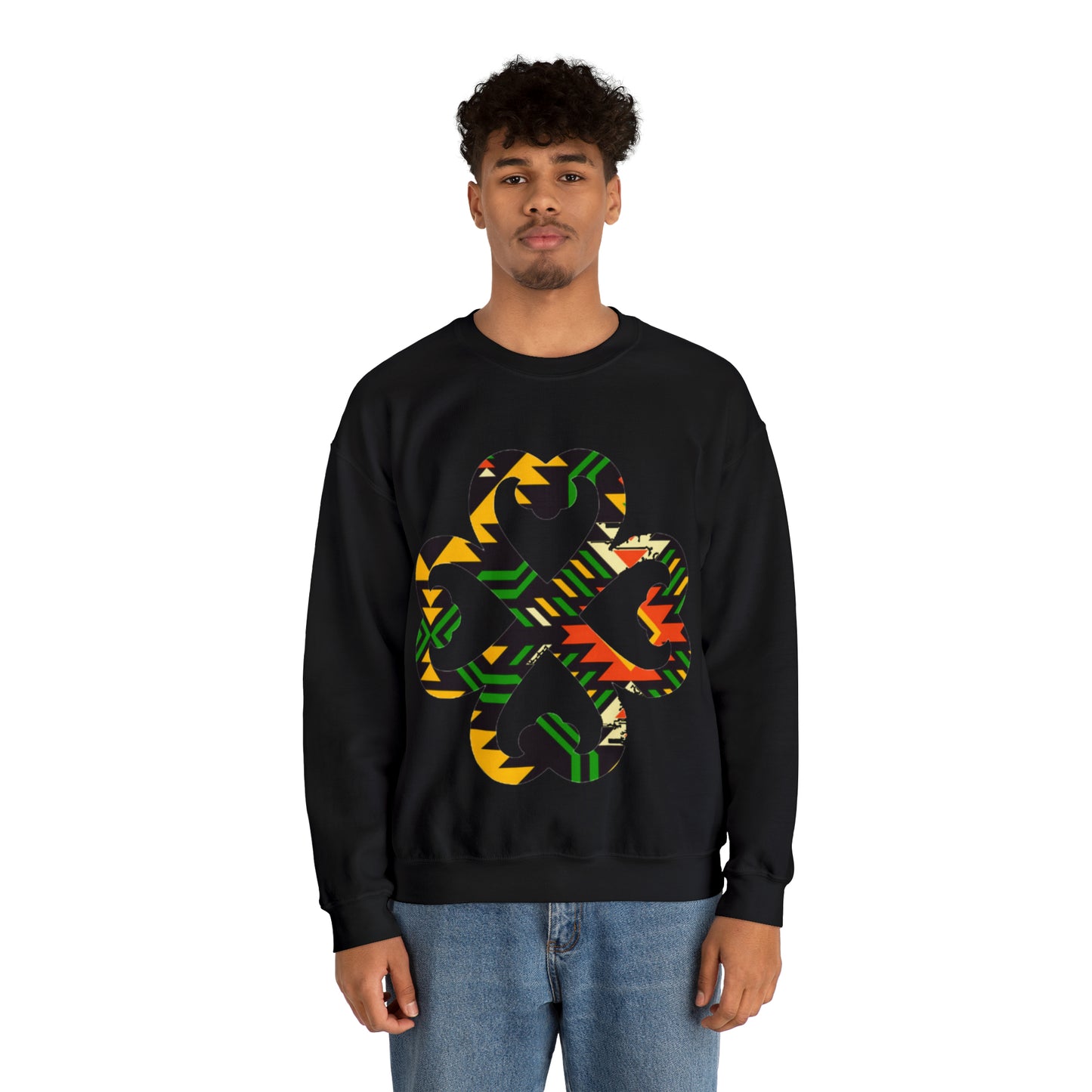 Nyame Dua African Print Unisex Sweatshirt
