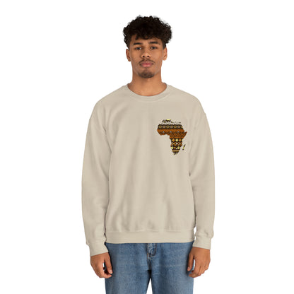 Sahara African Map Crest Unisex Sweatshirt