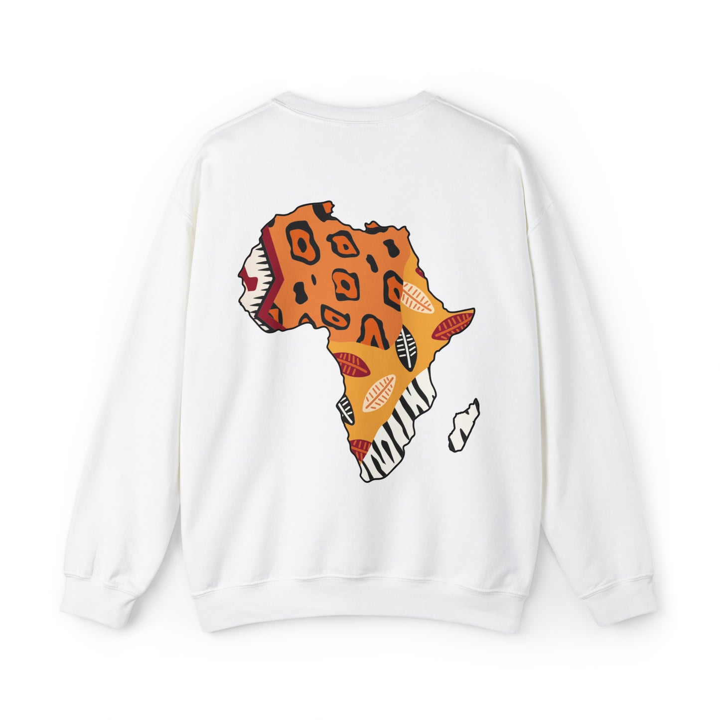 Fela ATTW African Print Map Unisex Sweatshirt