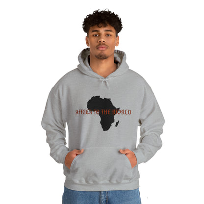 Africa To The World Unisex Hoodie Sweatshirt