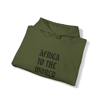 African To The World Unisex Hoodie Sweatshirt