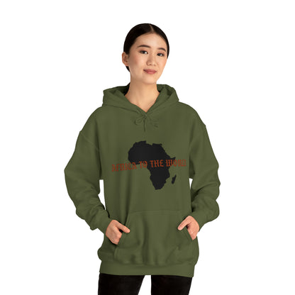Africa To The World Unisex Hoodie Sweatshirt