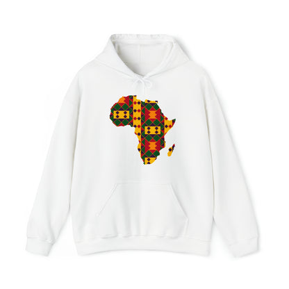Sahara African Print Map Unisex Hoodie Sweatshirt