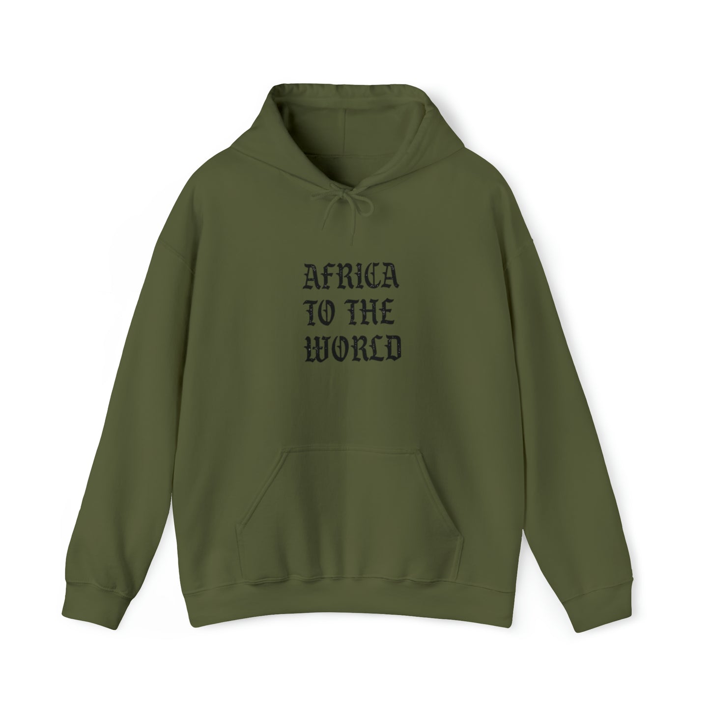 African To The World Unisex Hoodie Sweatshirt