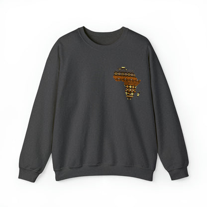 Sahara African Map Crest Unisex Sweatshirt