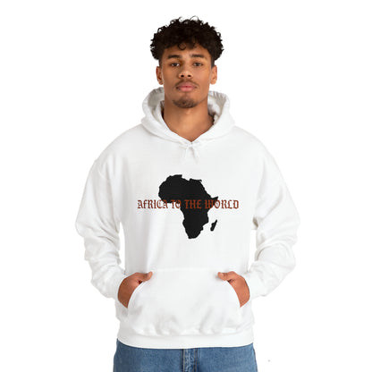 Africa To The World Unisex Hoodie Sweatshirt