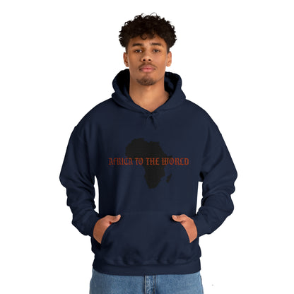 Africa To The World Unisex Hoodie Sweatshirt