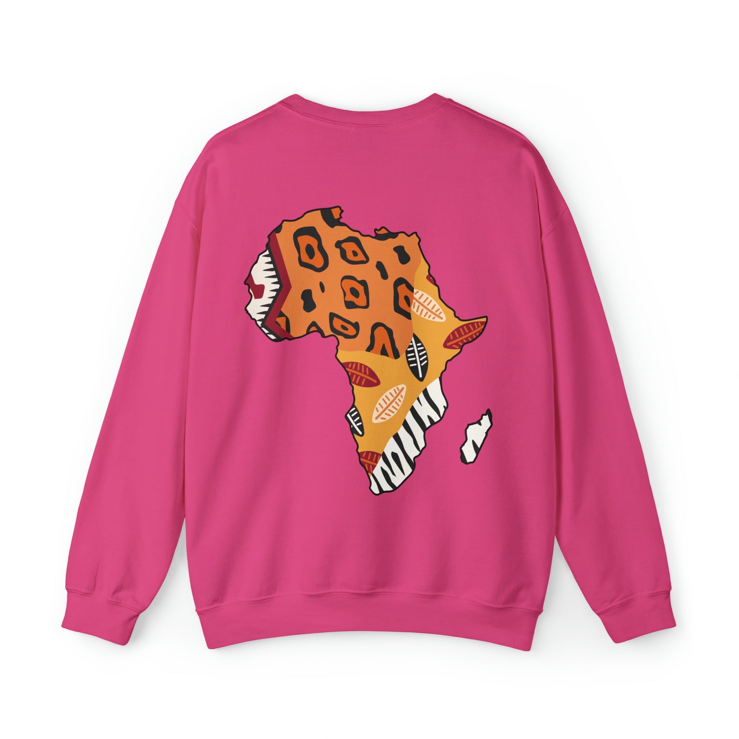 Fela ATTW African Print Map Unisex Sweatshirt