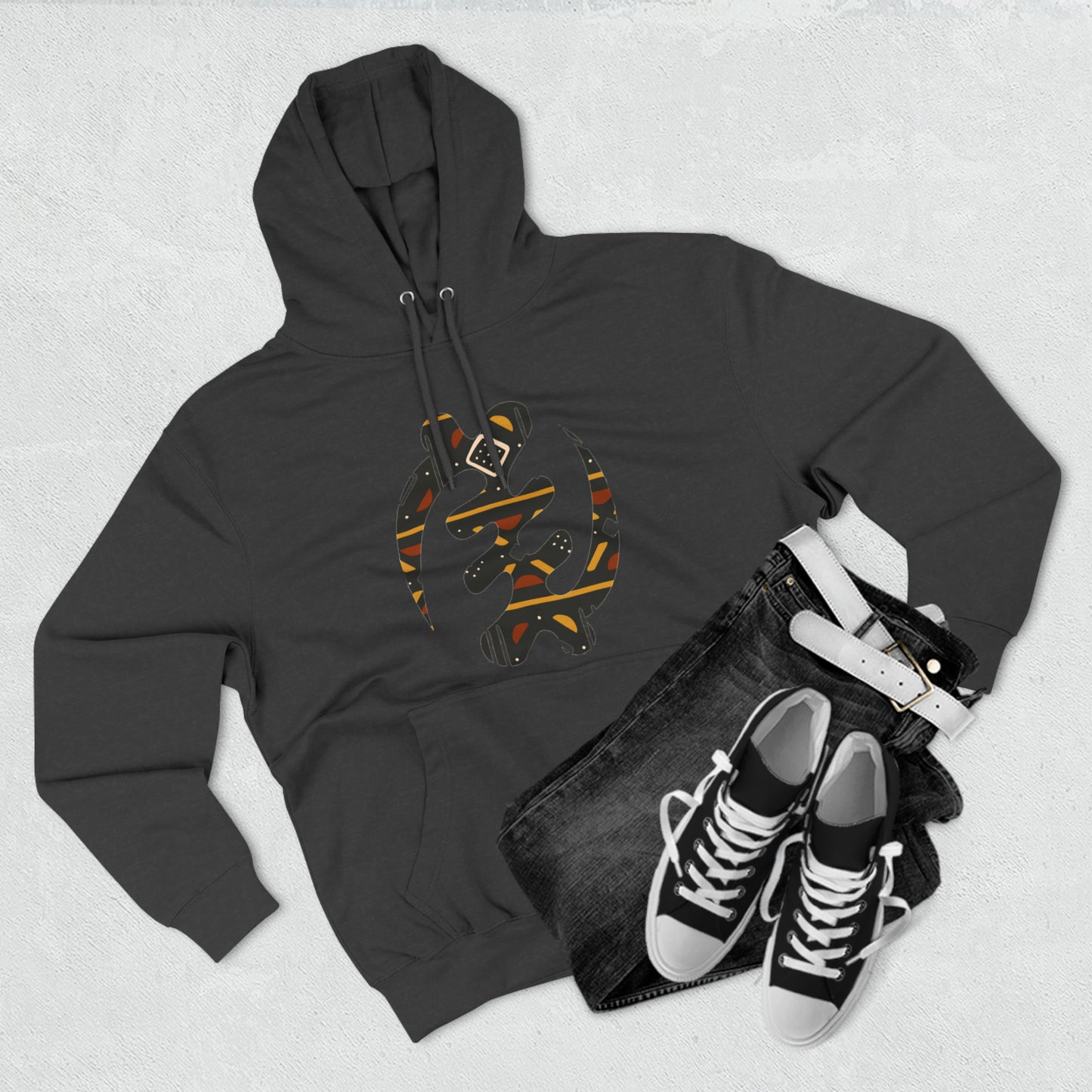 Gye Nyame African Adinkra Symbol Unisex Hoodie