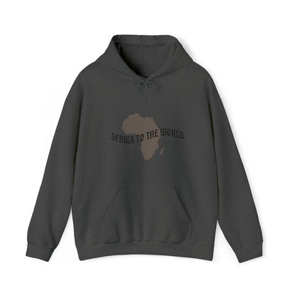 African To The World Unisex Hoodie Sweatshirt