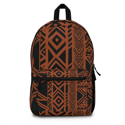 Ludu Mud Cloth Print Backpack