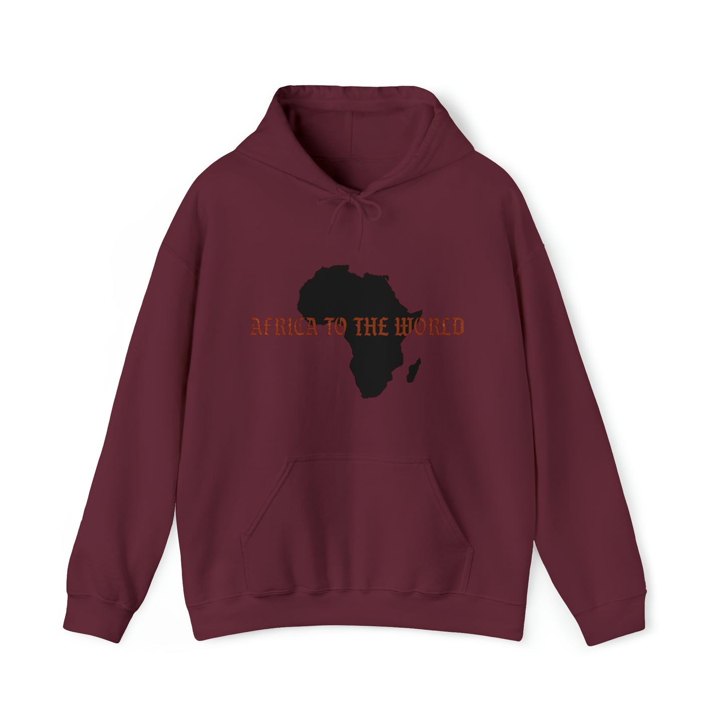 Africa To The World Unisex Hoodie Sweatshirt