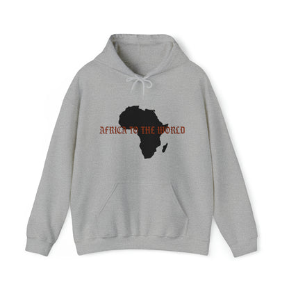Africa To The World Unisex Hoodie Sweatshirt