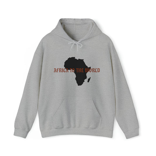 Africa To The World Unisex Hoodie Sweatshirt