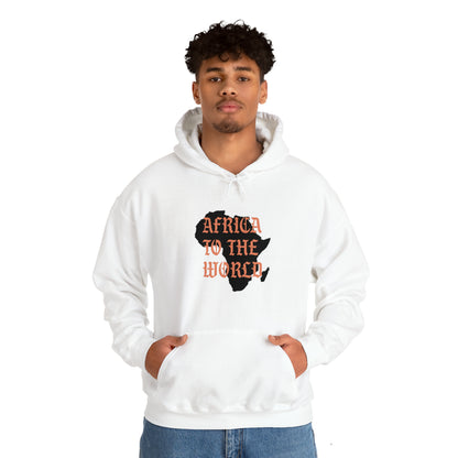 Africa To The World Unisex Hoodie Sweatshirt