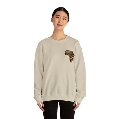 Sahara African Map Crest Unisex Sweatshirt