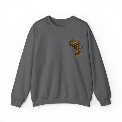 Sahara African Map Crest Unisex Sweatshirt