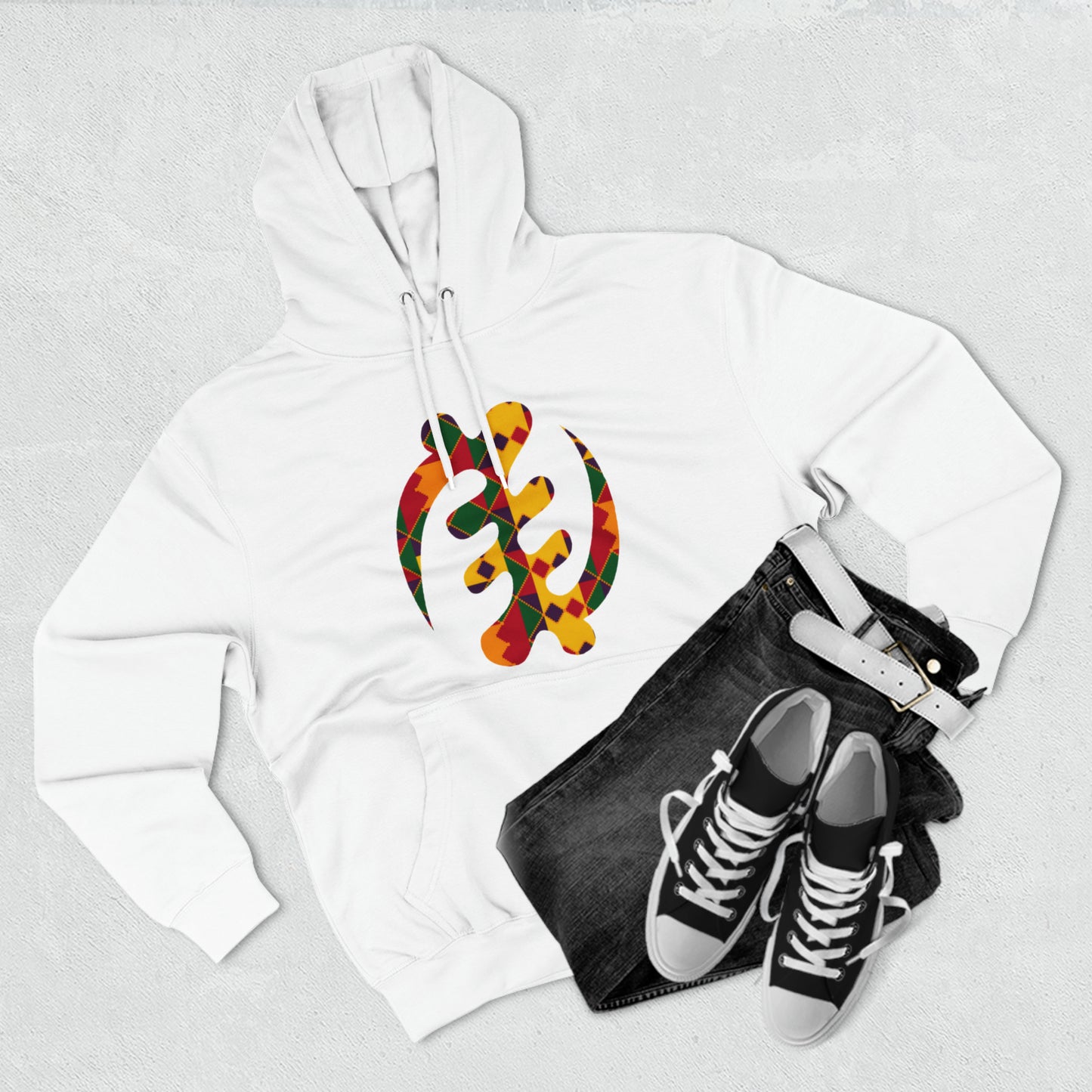 Gye Nyame African Adinkra Symbol Unisex Hoodie