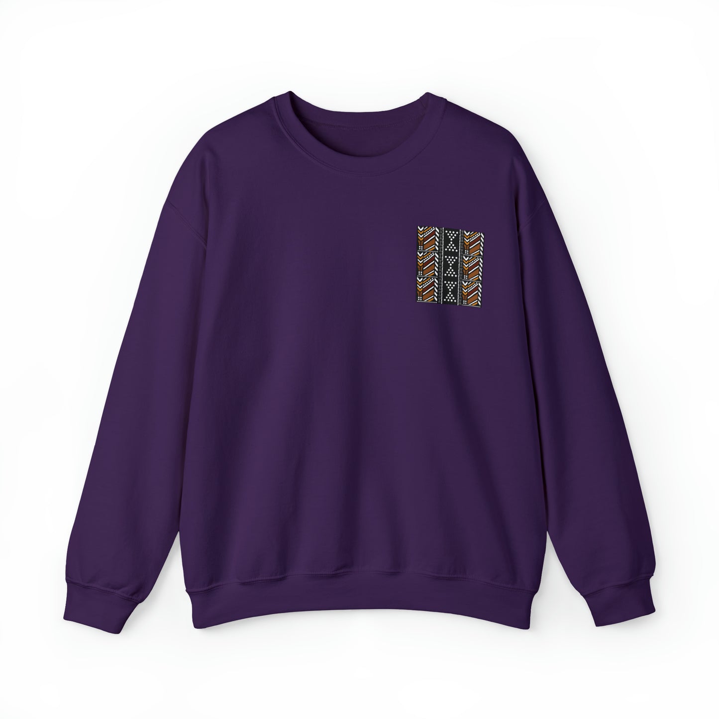 Zuzu African Print Map Unisex Sweatshirt