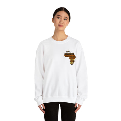 Sahara African Map Crest Unisex Sweatshirt