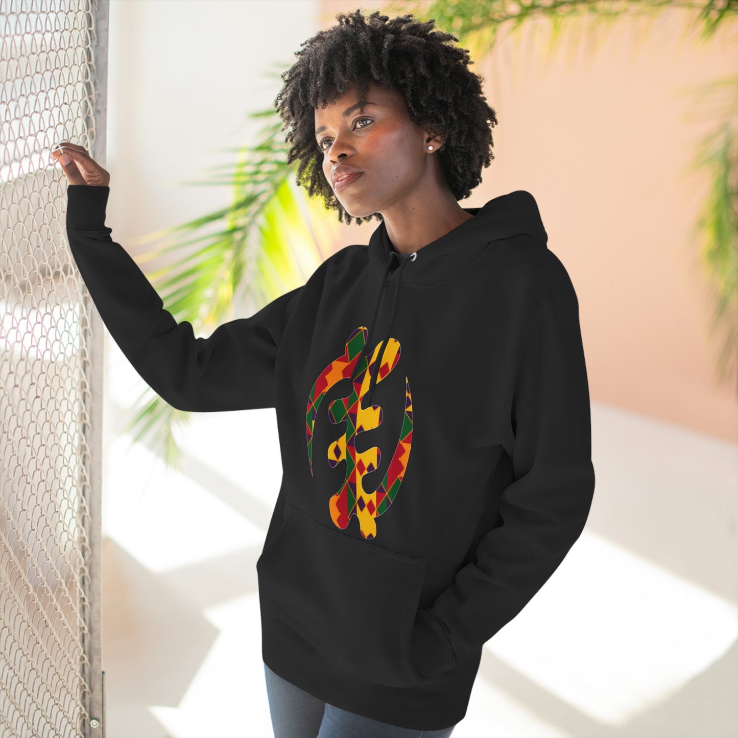 Gye Nyame African Adinkra Symbol Unisex Hoodie