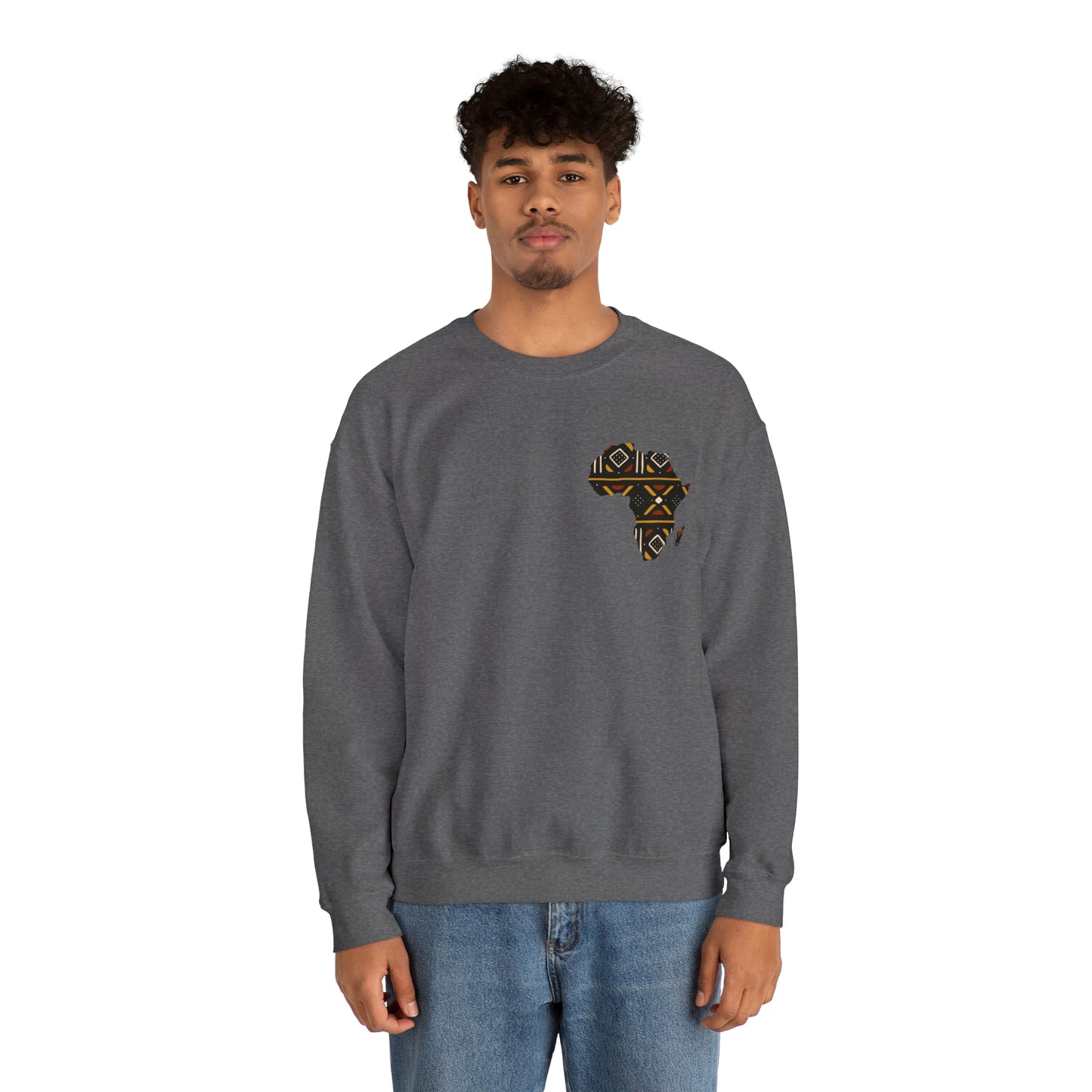 Sahara African Map Crest Unisex Sweatshirt