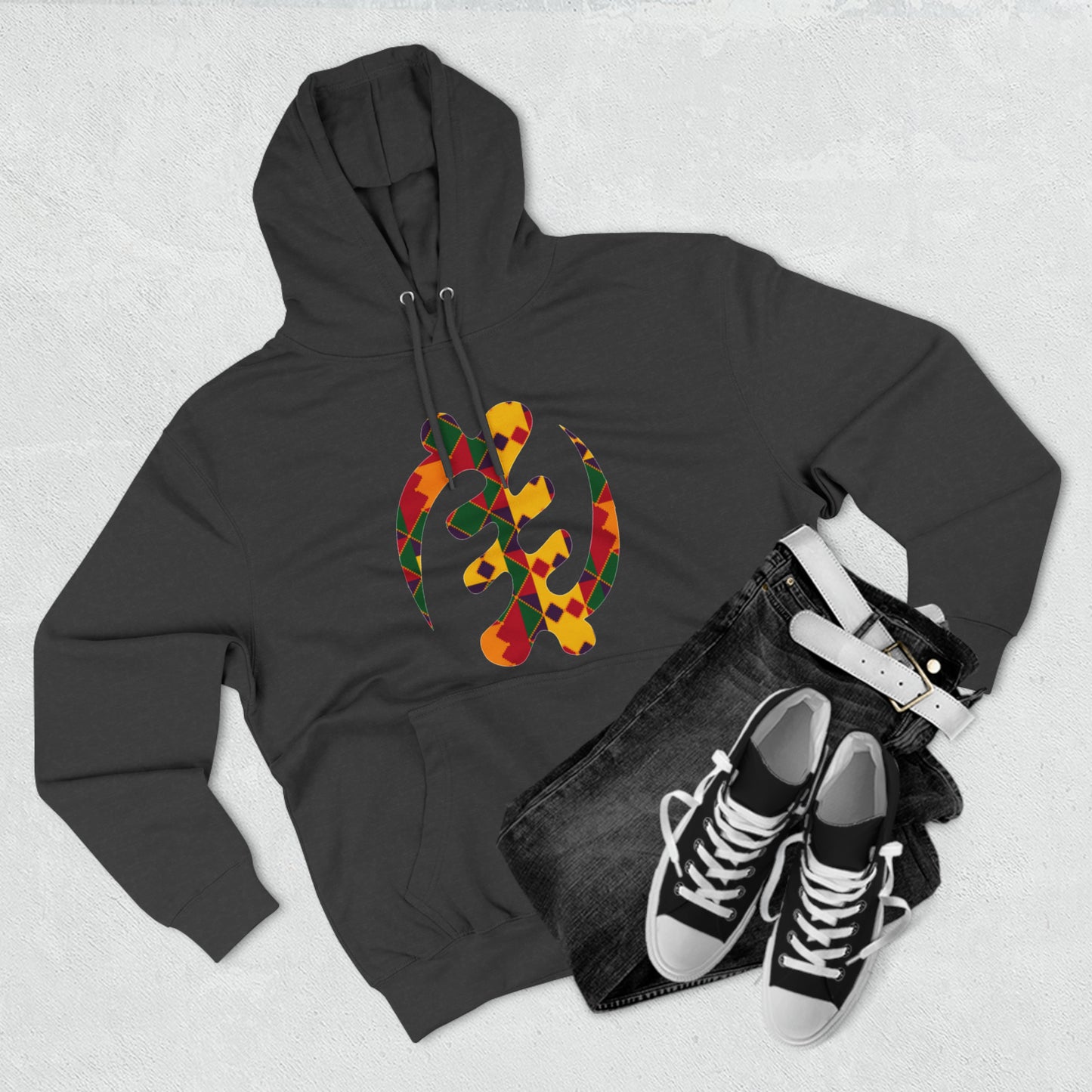 Gye Nyame African Adinkra Symbol Unisex Hoodie