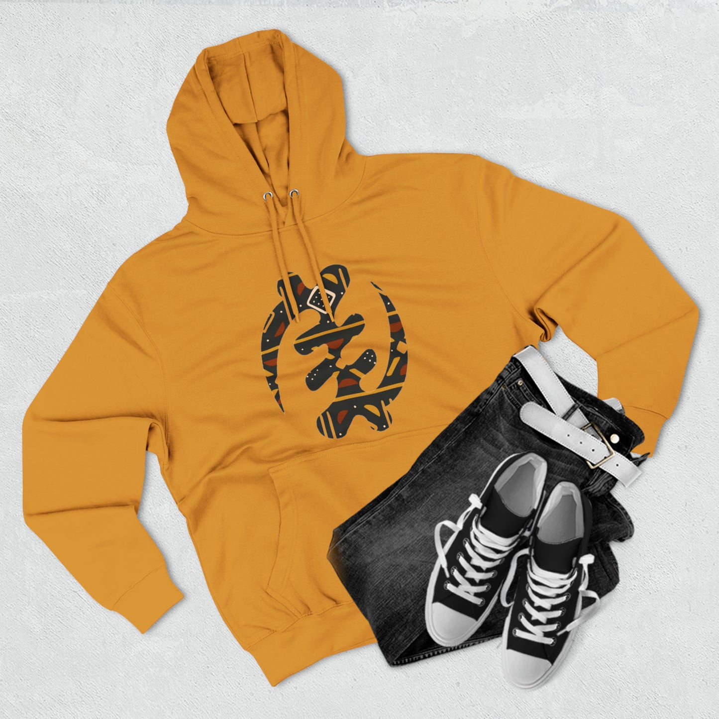 Gye Nyame African Adinkra Symbol Unisex Hoodie
