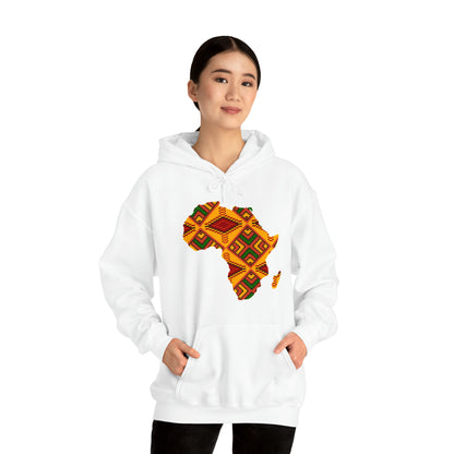 Sahara African Print Map Unisex Hoodie Sweatshirt