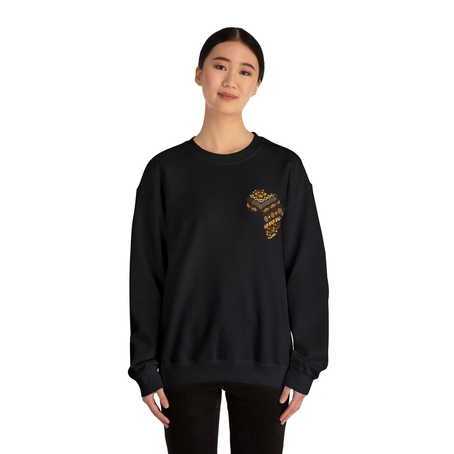 Sahara African Map Crest Unisex Sweatshirt