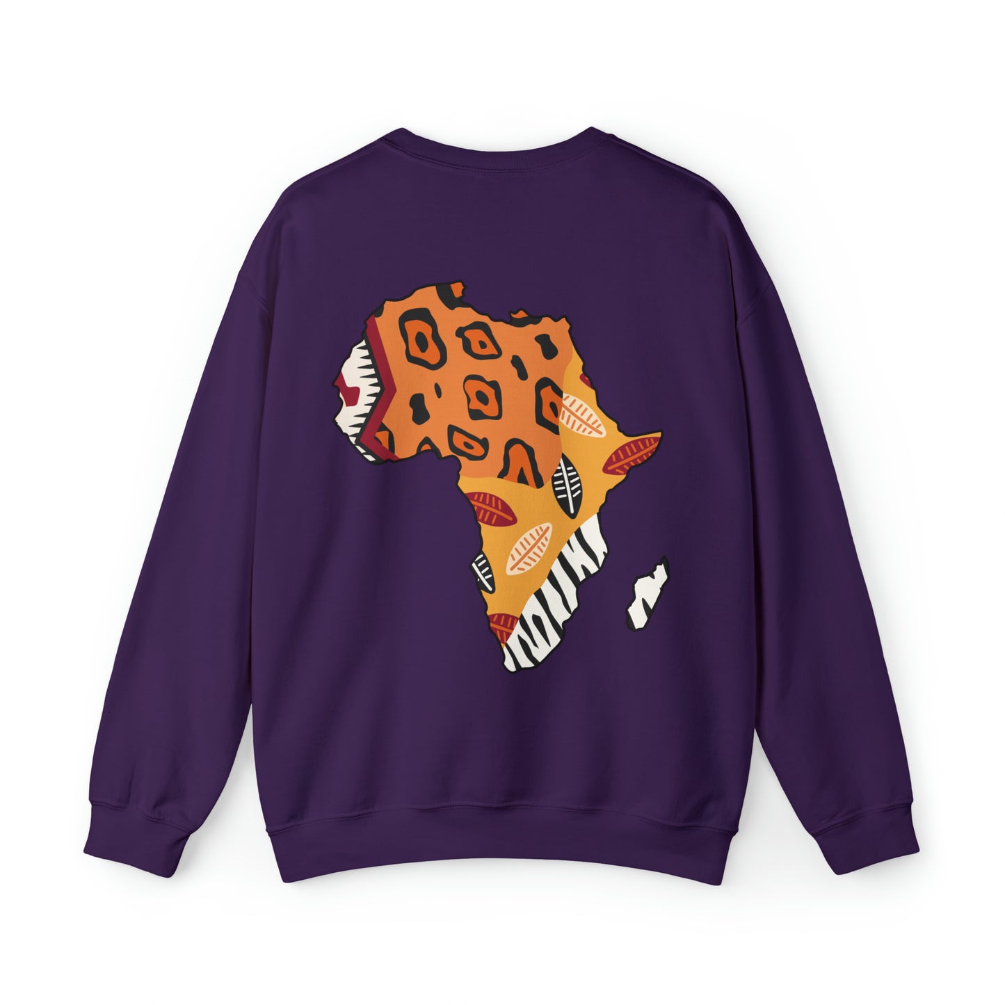 Fela ATTW African Print Map Unisex Sweatshirt