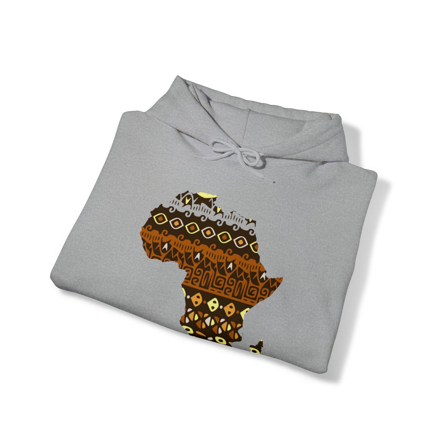 Sahara African Print Map Unisex Hoodie Sweatshirt