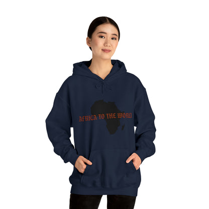 Africa To The World Unisex Hoodie Sweatshirt