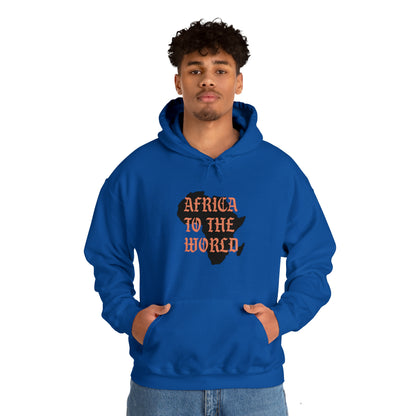 Africa To The World Unisex Hoodie Sweatshirt