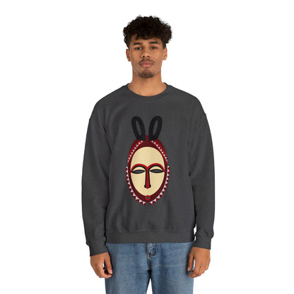 Kinshasa Mask Unisex Sweatshirt