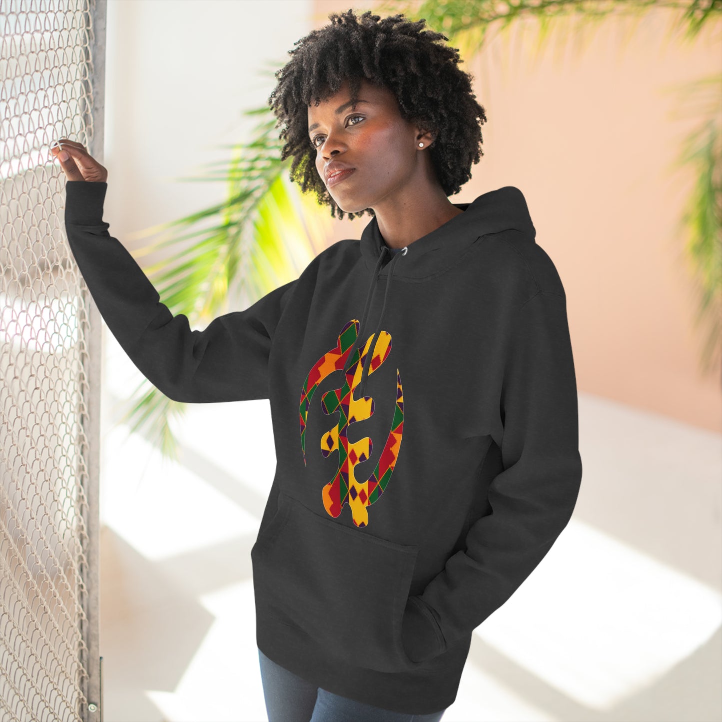Gye Nyame African Adinkra Symbol Unisex Hoodie