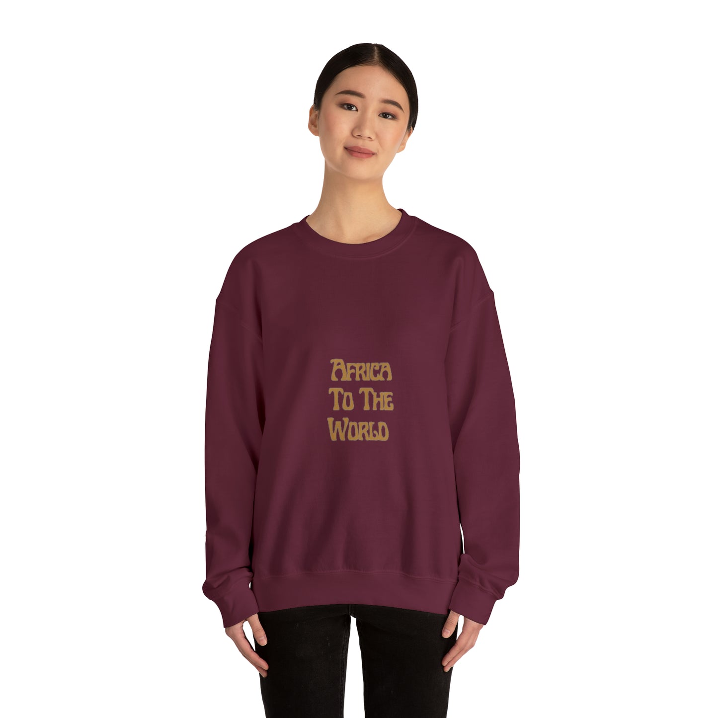 Fela ATTW African Print Map Unisex Sweatshirt